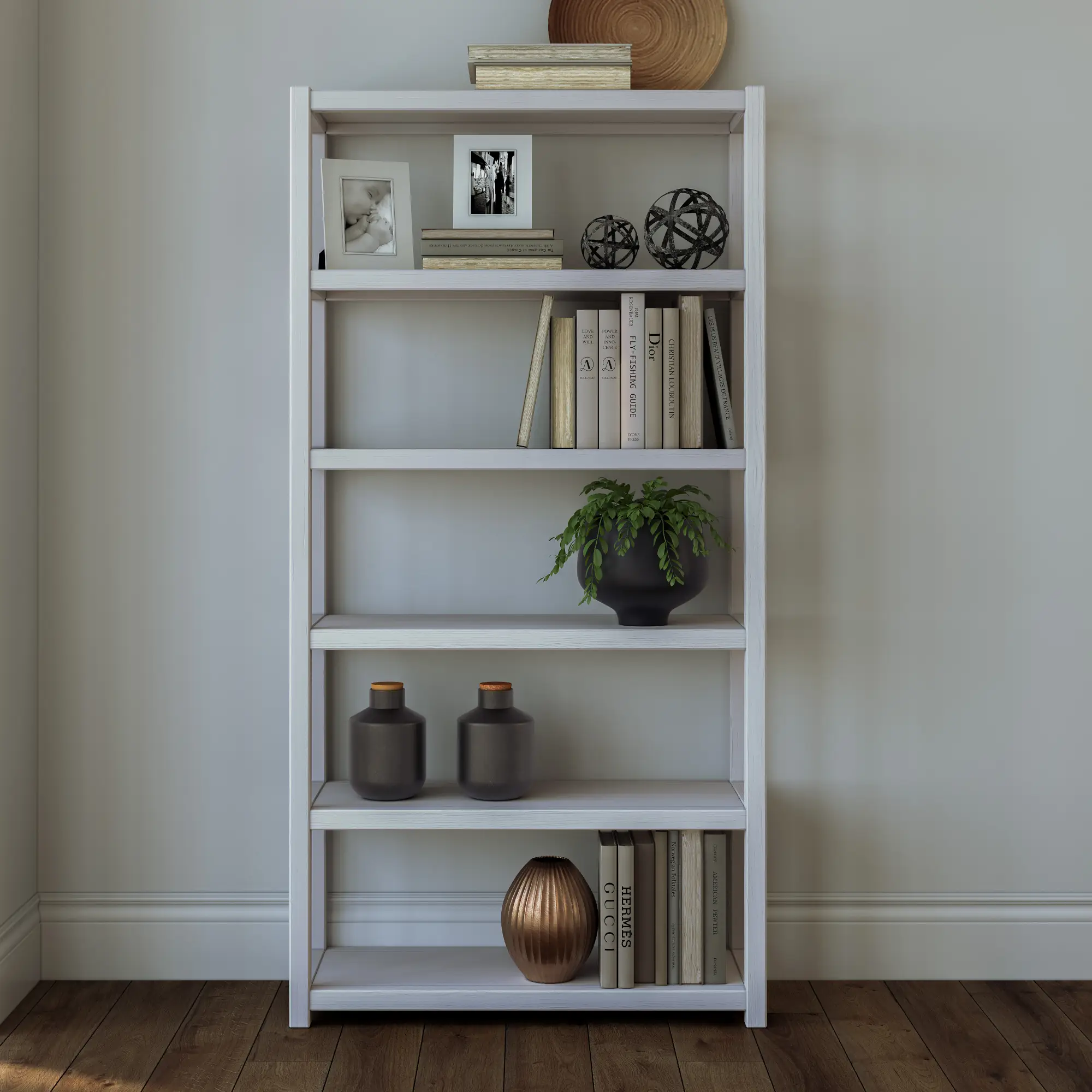 Greenport 72" Bookcase Set (2-piece) - Image 5