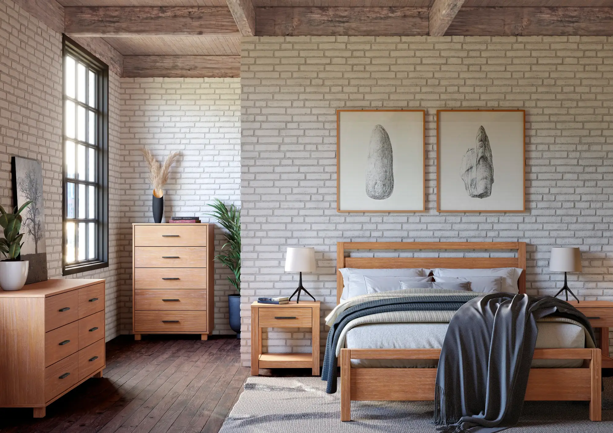 Loft Bedroom Set (5-piece) - Image 3