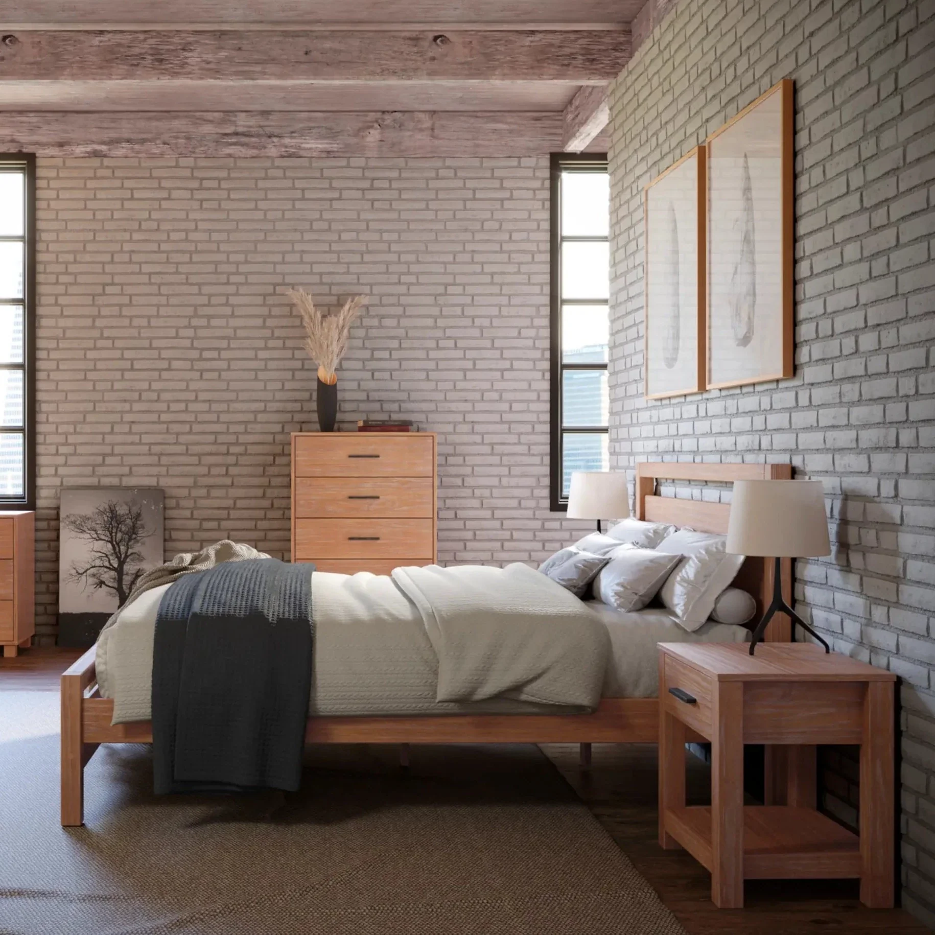 Loft Bedroom Set (5-piece) - Image 4