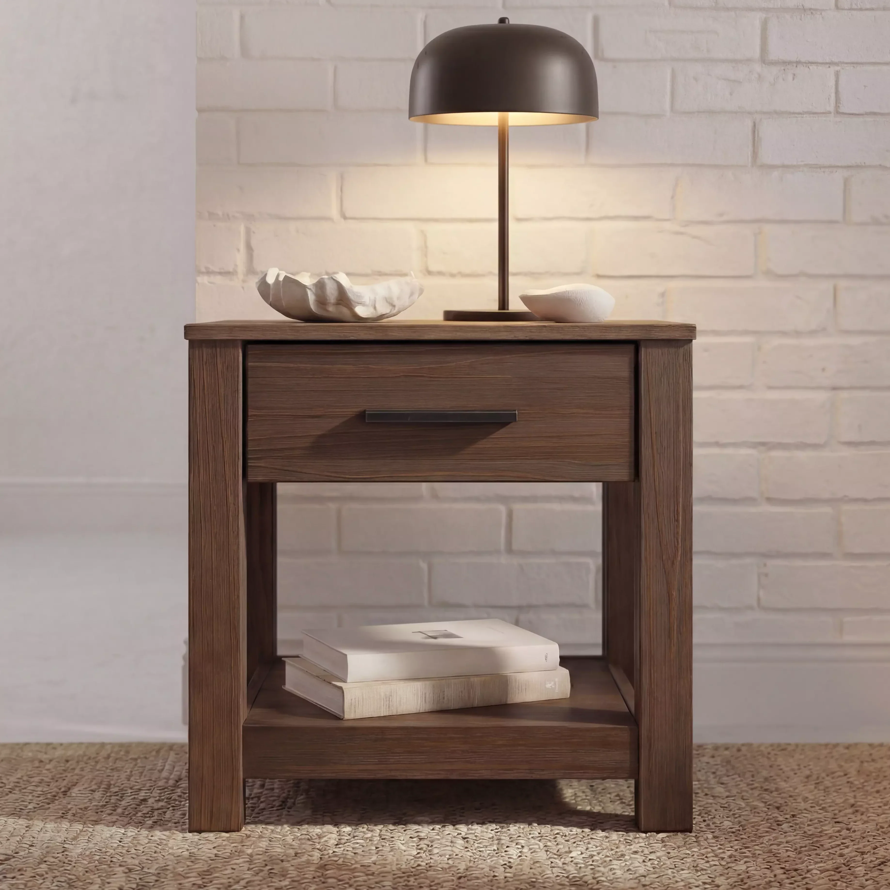 Loft One-Drawer Nightstand Set (Set of 2) - Image 3