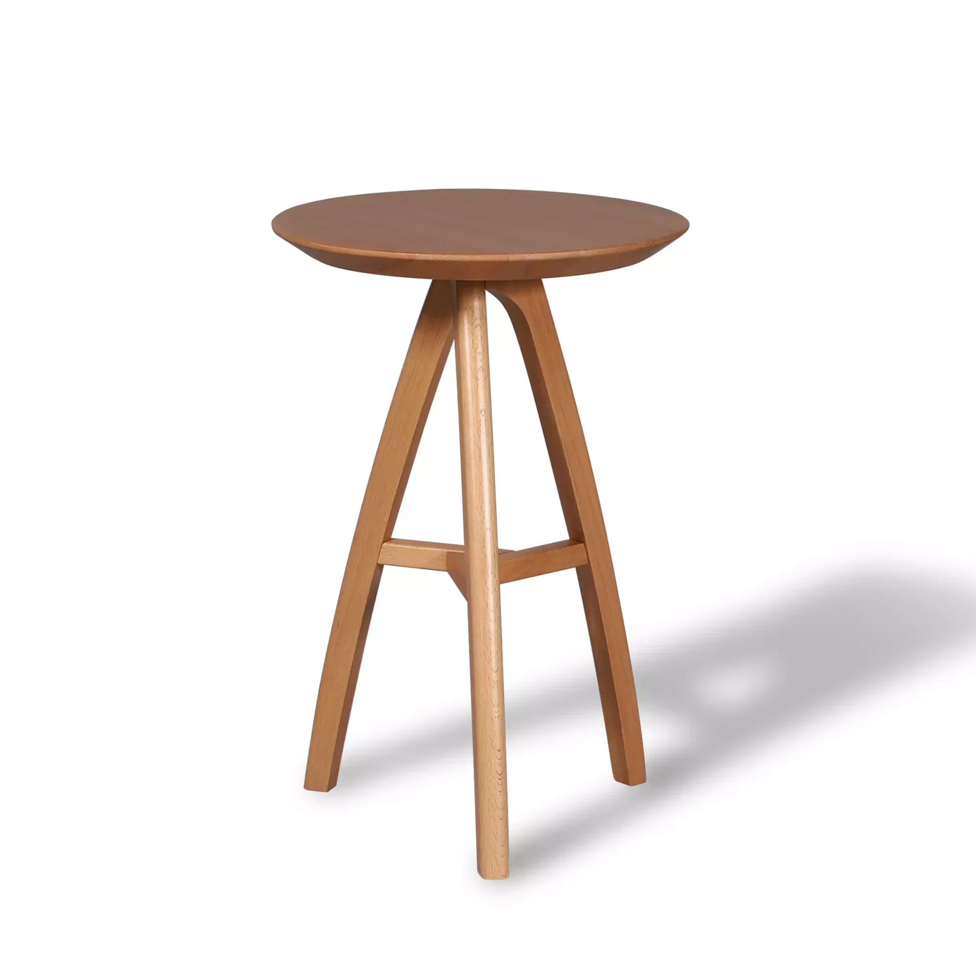 Mid Century Round End Table - Image 9