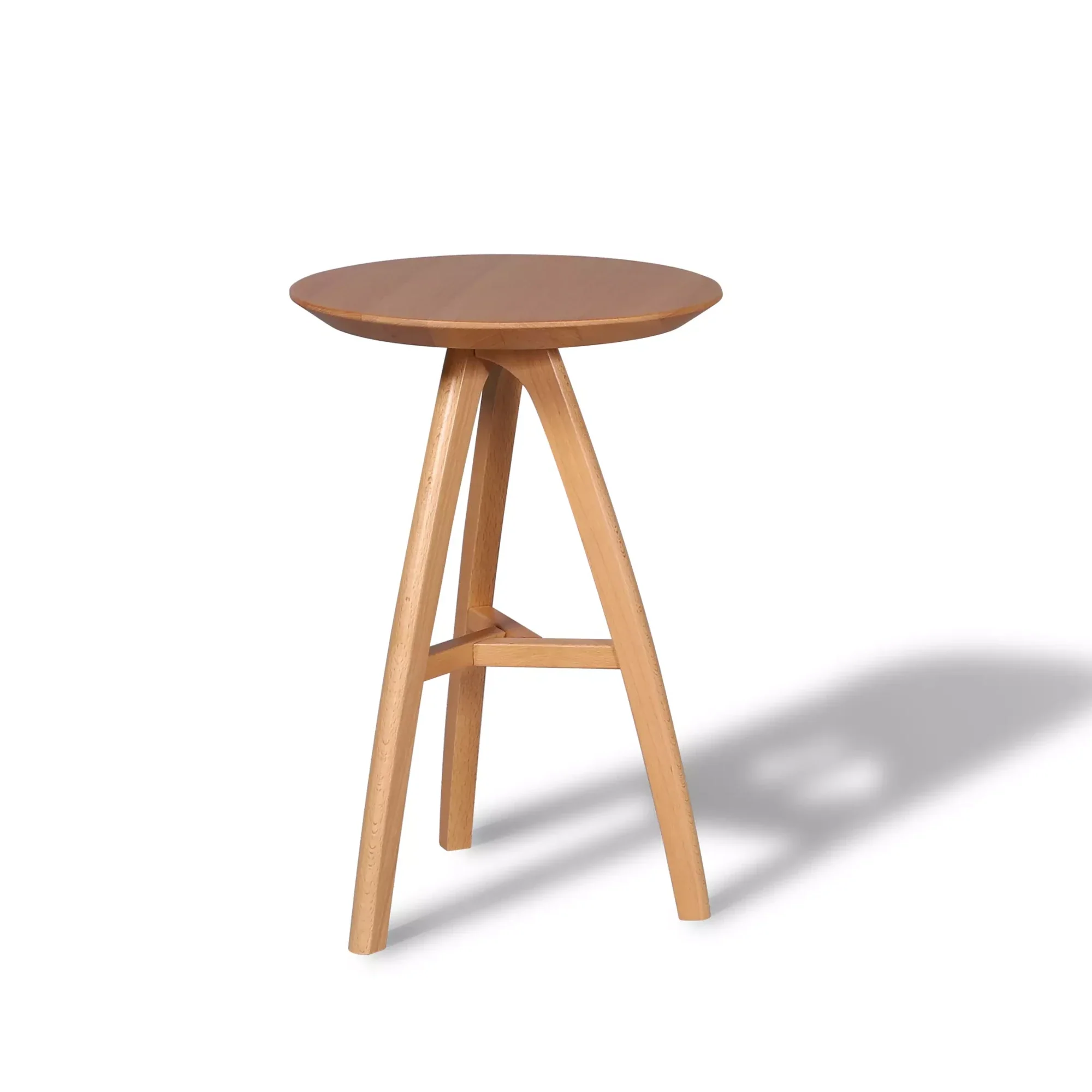 Mid Century Round End Table - Image 8