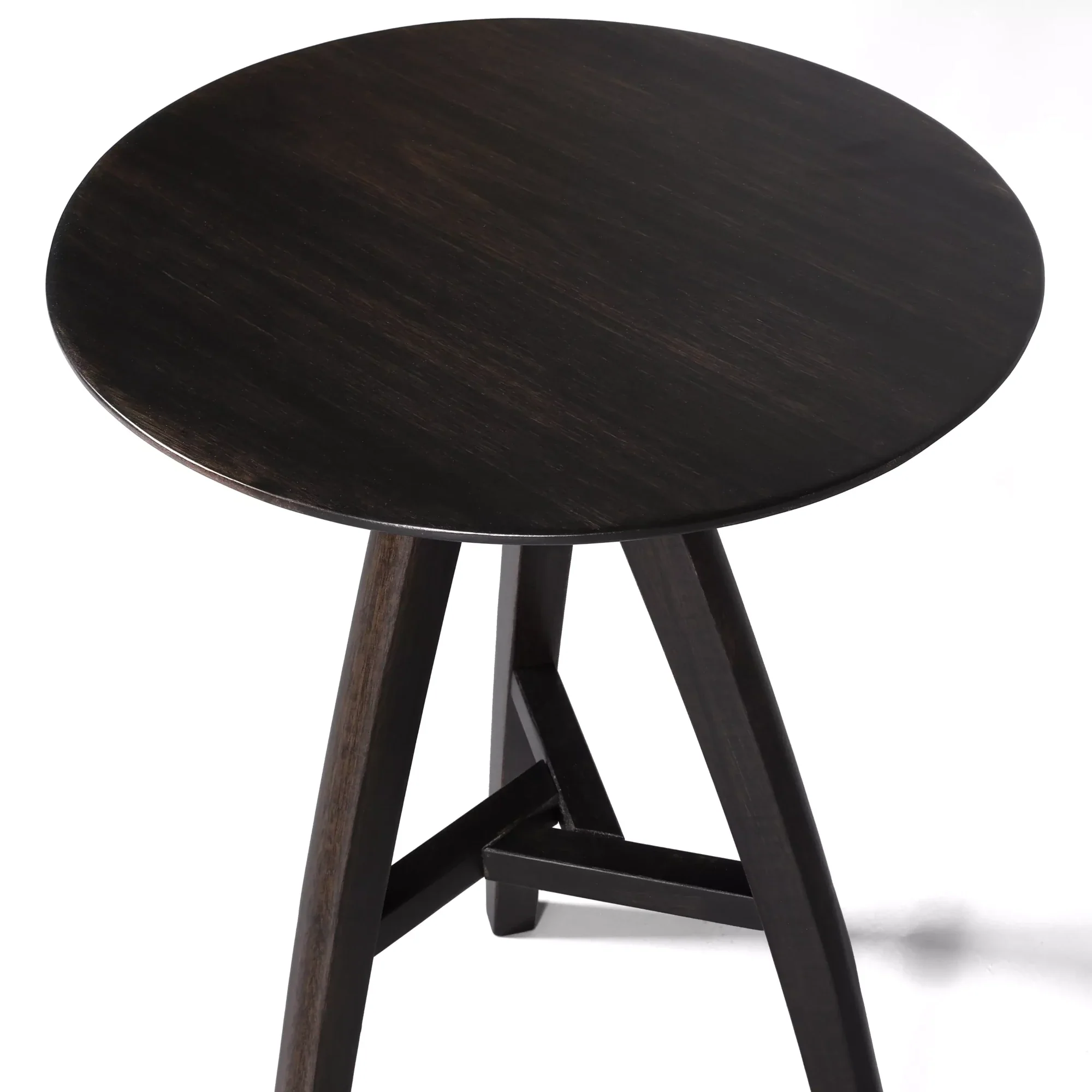 Mid Century Round End Table - Image 6