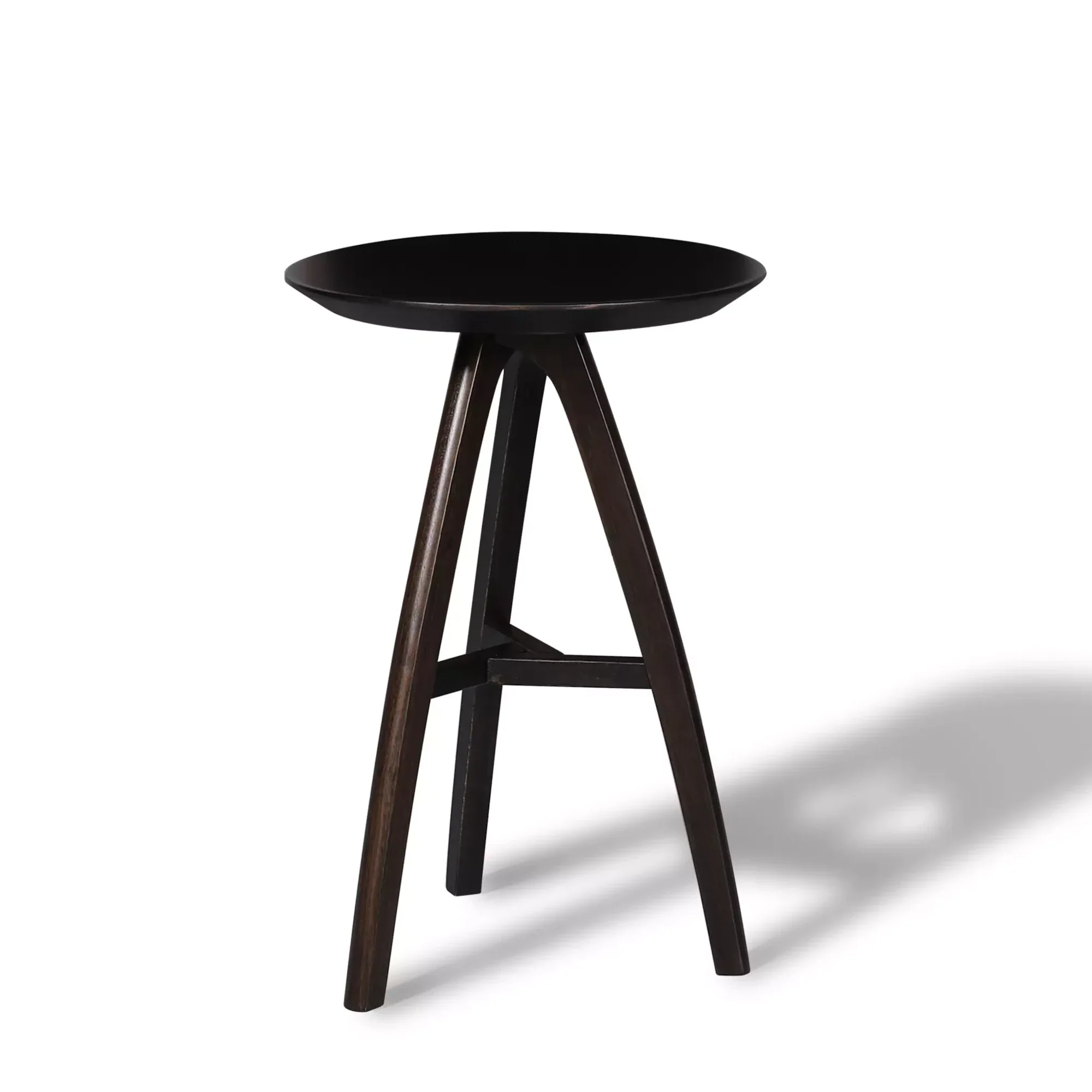 Mid Century Round End Table - Image 5