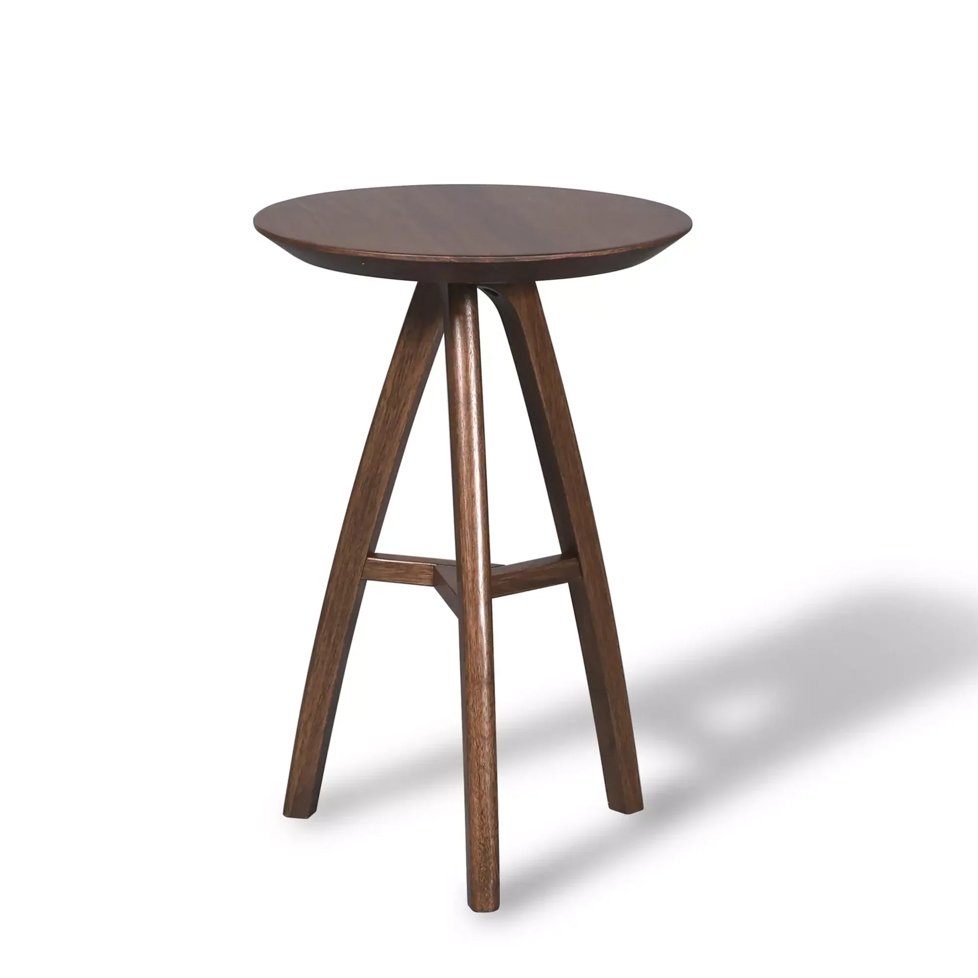 Mid Century Round End Table - Image 3