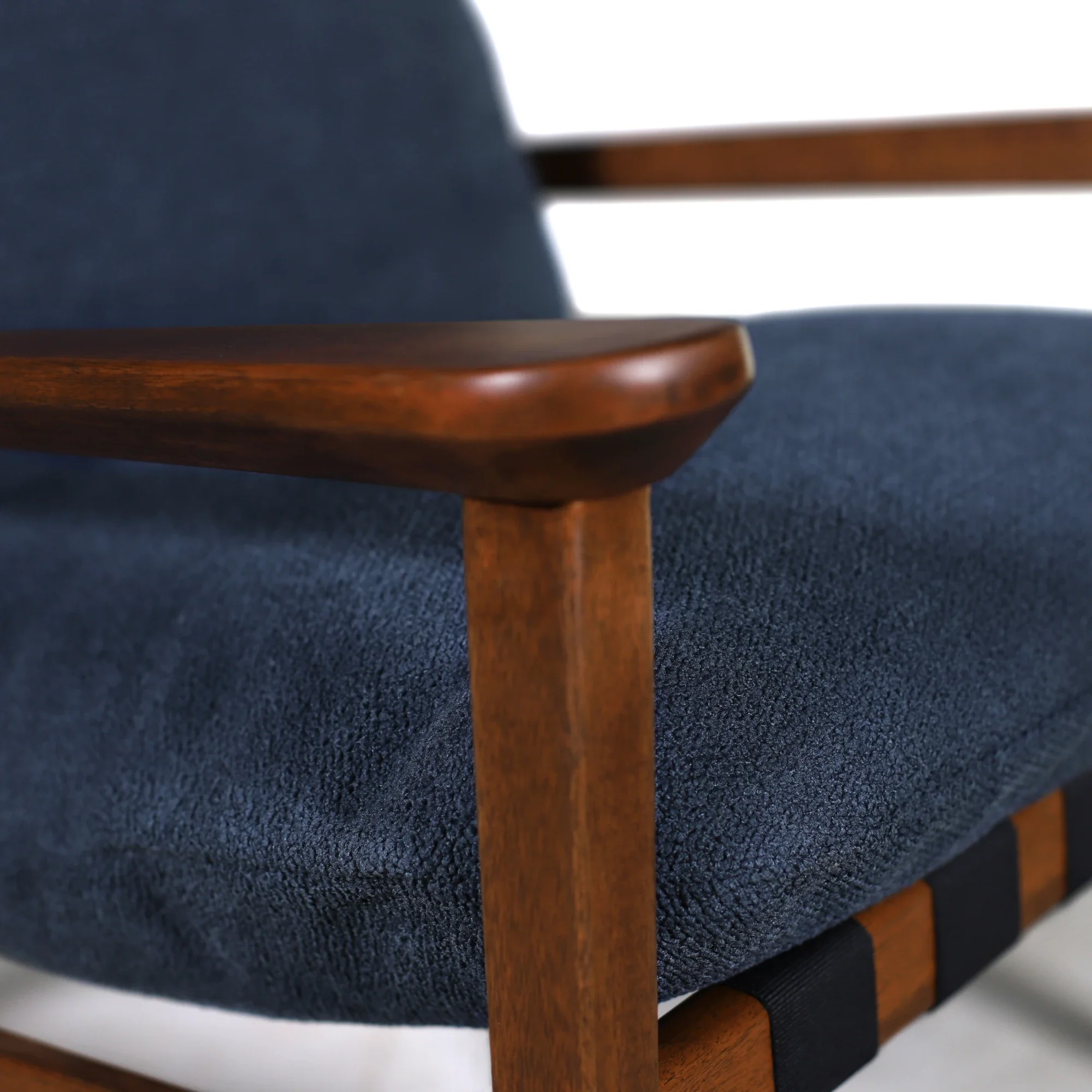 Mid Century Lounge Chair + Ottoman - Image 13