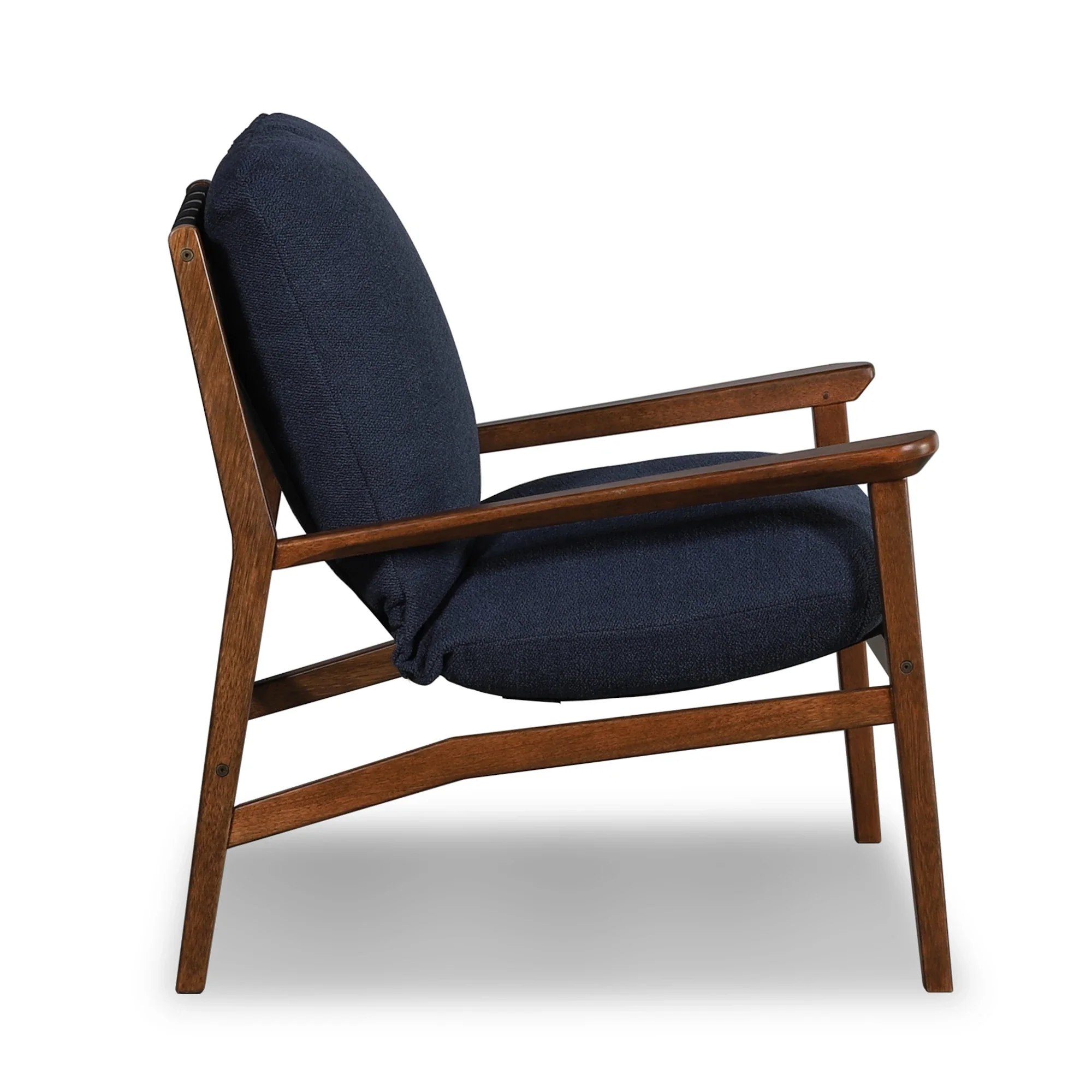 Mid Century Lounge Chair + Ottoman - Image 6
