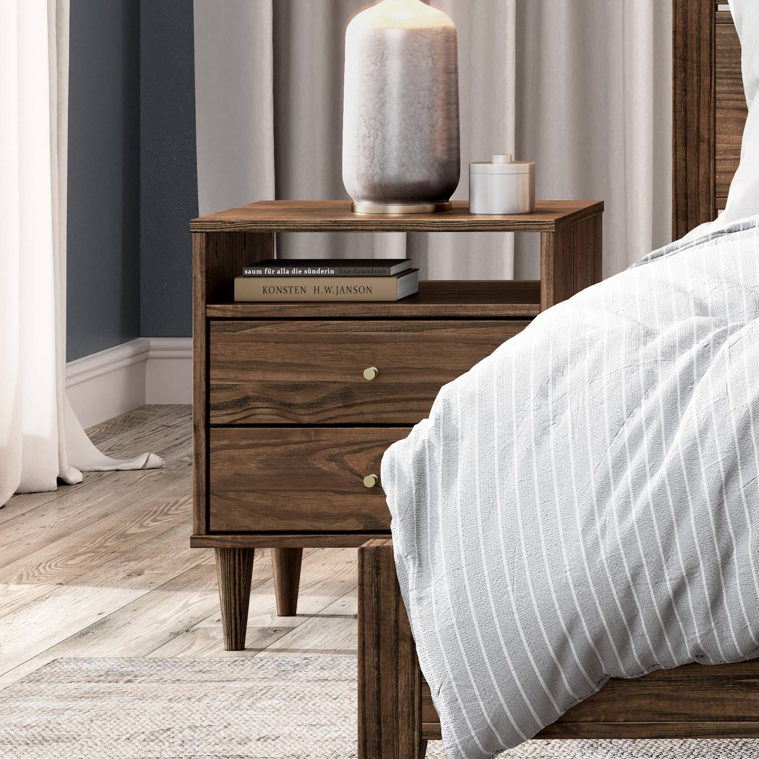 Mid Century Nightstands (Set of 2) - Image 16
