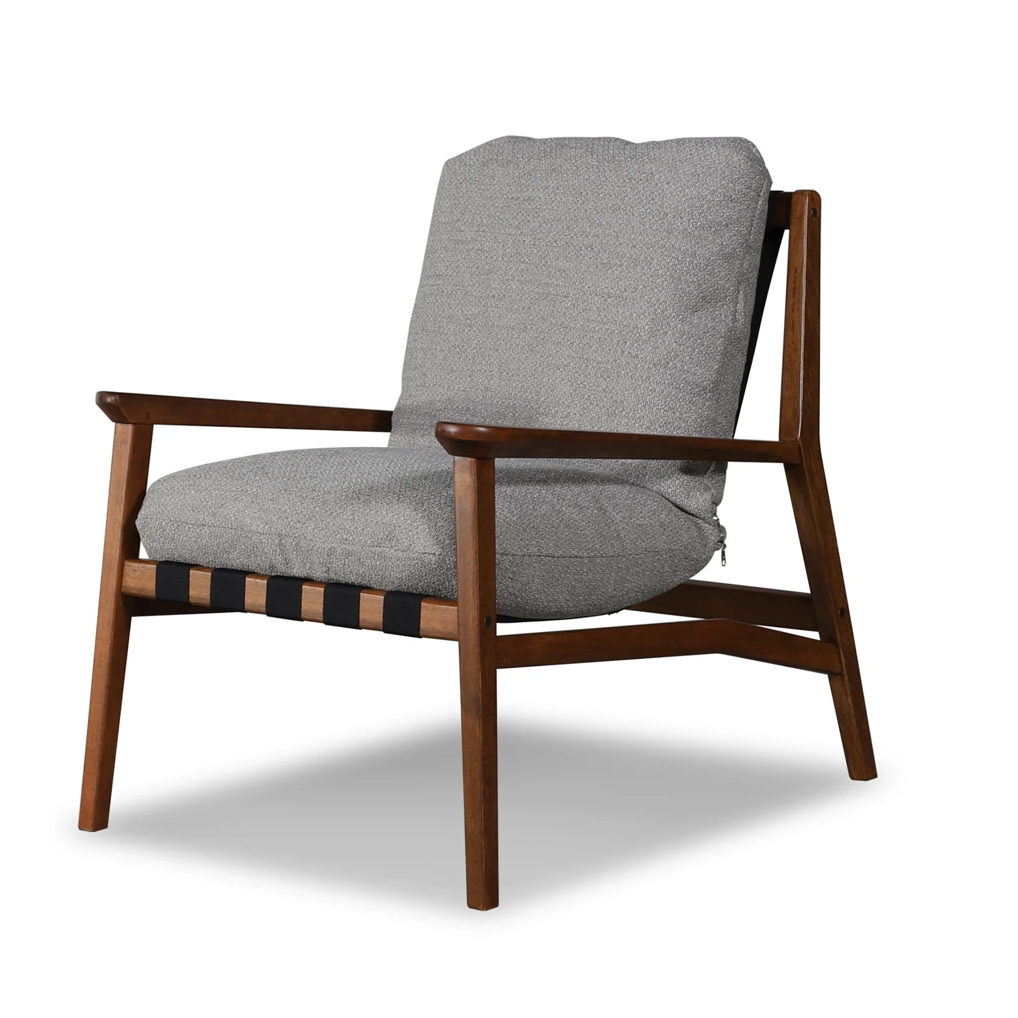 Mid Century Lounge Chair + Ottoman - Image 34